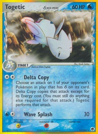 Togetic (Delta Species)/101 - Reverse Holofoil - Holo Rare