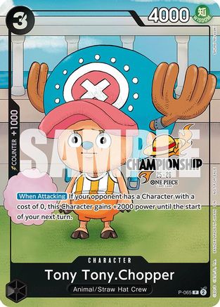 Tony Tony.Chopper (CS 25-26 Event Pack Finalist Ver.) (P-065) - Promo