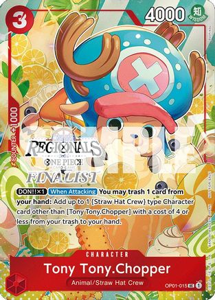 Tony Tony.Chopper (Online Regional 2024 Vol. 3) [Finalist] (OP01-015) - Uncommon