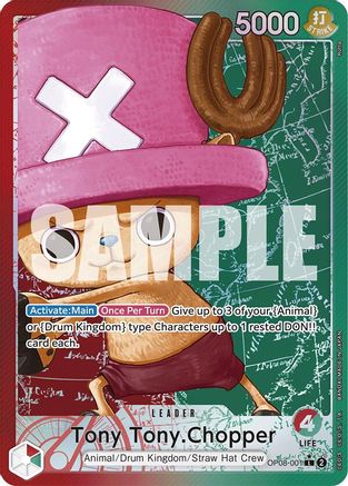 Tony Tony.Chopper (001) (Parallel) (OP08-001) - Leader