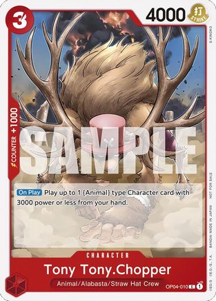 Tony Tony.Chopper (Tournament Pack 2024 Oct.-Dec.) (OP04-010) - Common