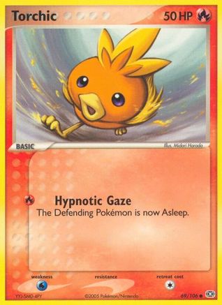 Torchic 069 - Reverse Holofoil - Common