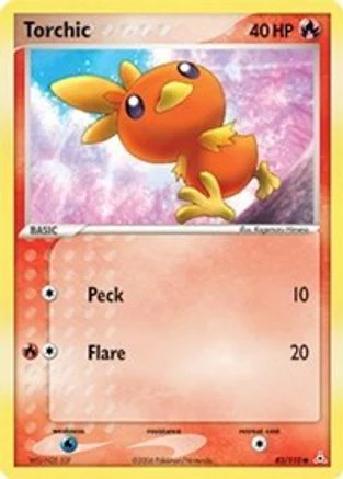 Torchic 083 - Reverse Holofoil - Common