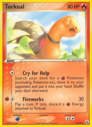 Torkoal - Reverse Holofoil - Rare
