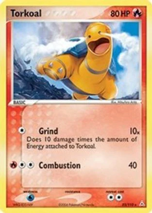 Torkoal - Reverse Holofoil - Rare