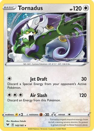 Tornadus (Cosmos Holo) 142/185 - Holofoil - Promo