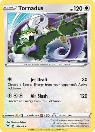 Tornadus 142 - Holofoil - Holo Rare