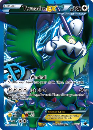 Tornadus EX (Team Plasma) (114 Full Art) - Holofoil - Ultra Rare