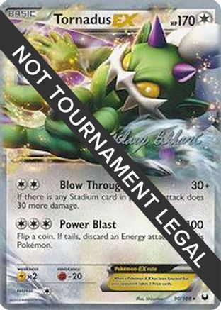 Tornadus EX - 2012 (Zachary Bokhari) 090 - Ultra Rare