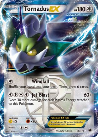 Tornadus EX (Team Plasma) - Holofoil - Ultra Rare