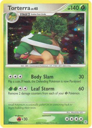 Torterra 017 - Holofoil - Holo Rare