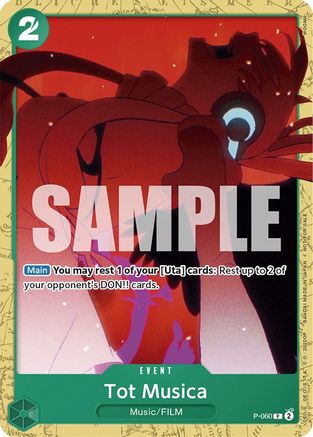 Tot Musica (Starter Deck 11: Uta Deck Battle) (P-060) - Promo