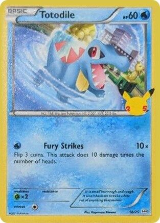 Totodile 018/25 - Promo