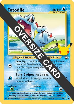 Totodile - Promo