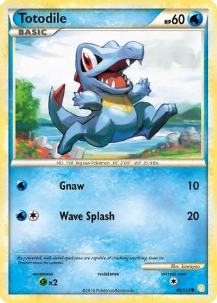 Totodile 086/123 - Common