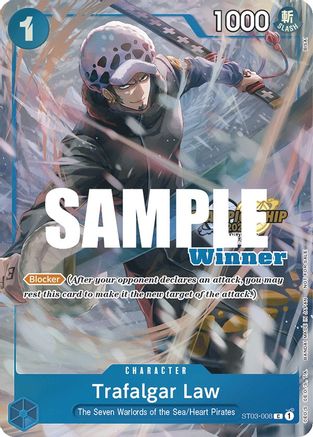 Trafalgar Law (CS 2023 Top Players Pack) [Winner] (ST03-008) - Common