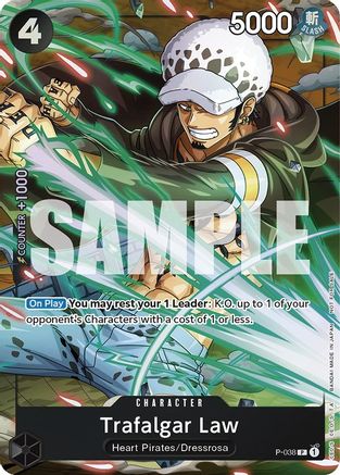 Trafalgar Law (Event Pack Vol. 4) (P-038) - Promo