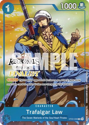 Trafalgar Law (Offline Regional 2024 Vol. 2) [Finalist] (ST03-008) - Promo