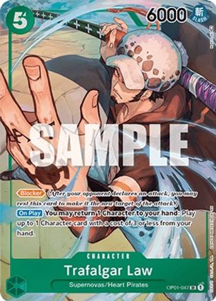 Trafalgar Law (047) (Parallel) (OP01-047) - Super Rare
