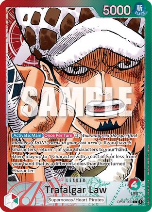 Trafalgar Law (002) (Parallel) (OP01-002) - Leader