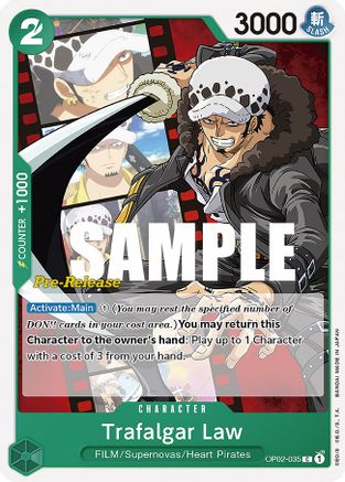 Trafalgar Law (OP02-035) - Common