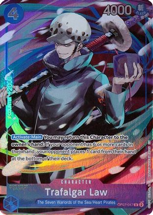 Trafalgar Law (Seven Warlords of the Sea Binder Set) (OP07-047) - Rare