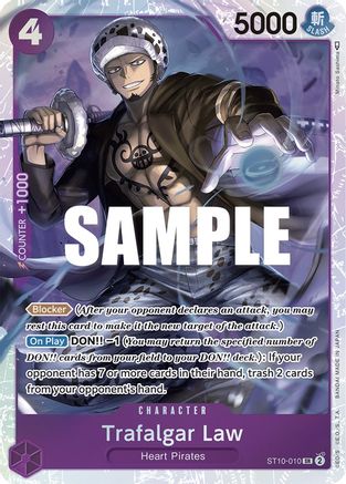 Trafalgar Law (010) (ST10-010) - Super Rare