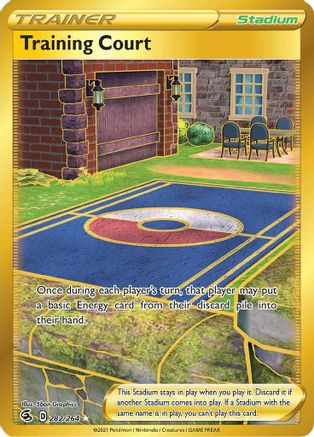 Training Court (Secret) 282 - Holofoil - Secret Rare
