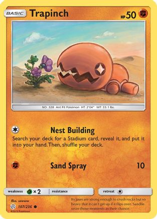 Trapinch 107/236 - Common