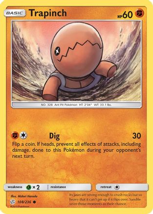 Trapinch 108/236 - Common