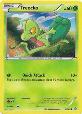Treecko (Sheen Holo) 006/160 - Holofoil - Promo