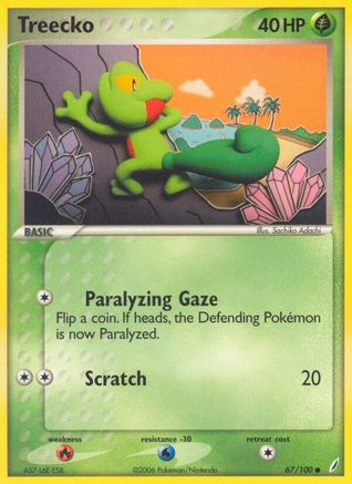Treecko 067 - Reverse Holofoil - Common