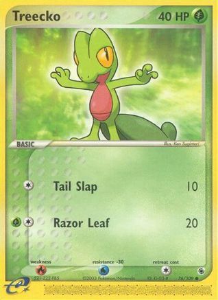 Treecko 076/109 - Common