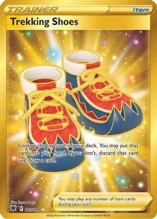 Trekking Shoes (Secret) 215 - Holofoil - Secret Rare