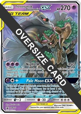 Trevenant & Dusknoir GX - SM217 - Holofoil - Promo