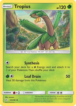 Tropius 012 - Uncommon