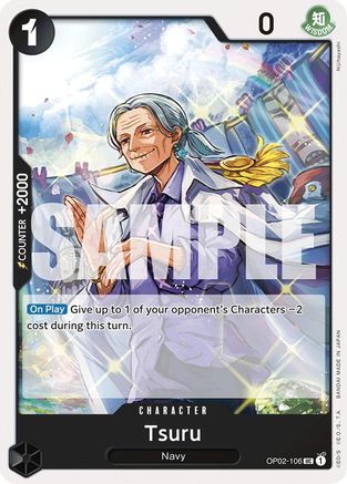 Tsuru (Reprint) (OP02-106) - Uncommon