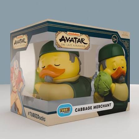 Tubbz - Boxed Rubber Duck - Avatar - Cabbage Merchant