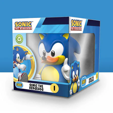 Tubbz - Boxed Rubber Duck - Sonic The Hedgehog