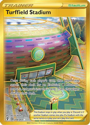 Turffield Stadium (Secret) 234 - Holofoil - Secret Rare