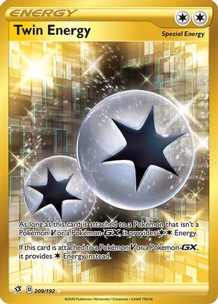 Twin Energy (Secret) 209 - Holofoil - Secret Rare