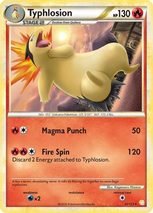 Typhlosion - Rare
