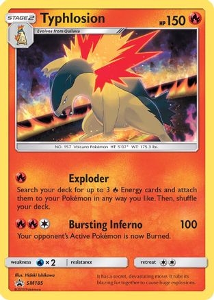 Typhlosion SM185 - Holofoil - Promo