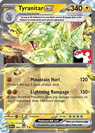 Tyranitar ex - Holofoil - Double Rare