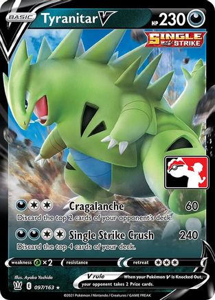 Tyranitar V - Holofoil - Ultra Rare
