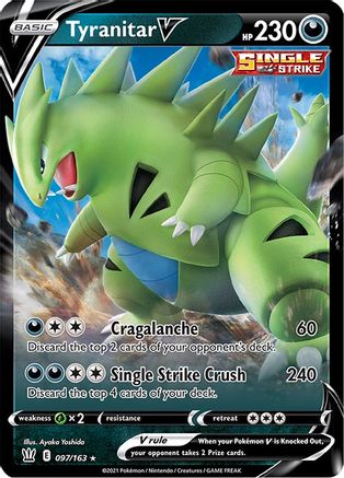 Tyranitar V 097 - Holofoil - Ultra Rare