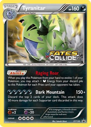 Tyranitar (Prerelease) - Holofoil - Promo