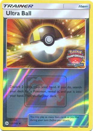 Ultra Ball - 135/149 (North America Championships)/149 - Reverse Holofoil - Promo