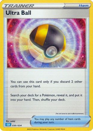 Ultra Ball (CLB) 030 - Holofoil - Classic Collection