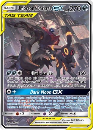 Umbreon & Darkrai GX SM241 - Holofoil - Promo